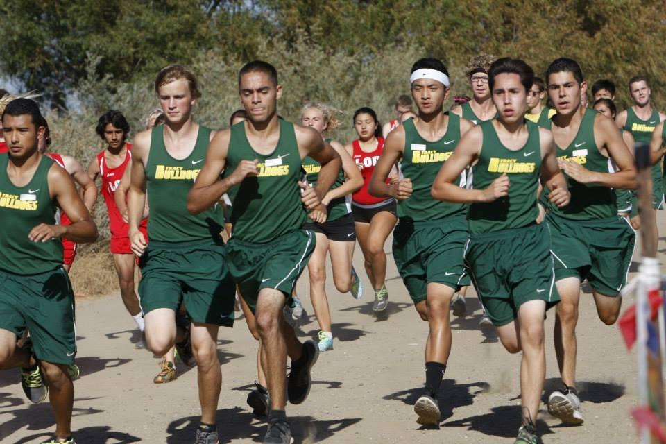 Tracy High cross country starts race against Lodi at Eagal Lakes