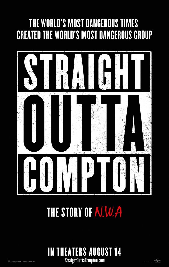 New movie release, Straight Outta Compton