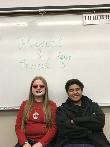 Club leaders Danny Chacon and Kaitlinn Farwell