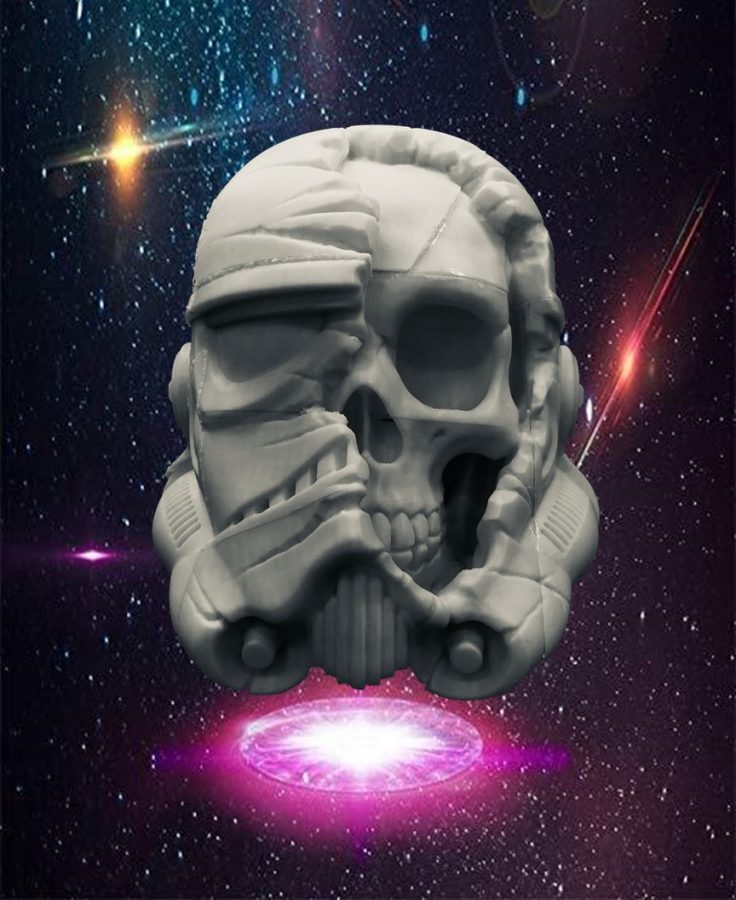 Stormtrooper helmet that Wasurick made