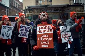 Nurses Strike in NYC